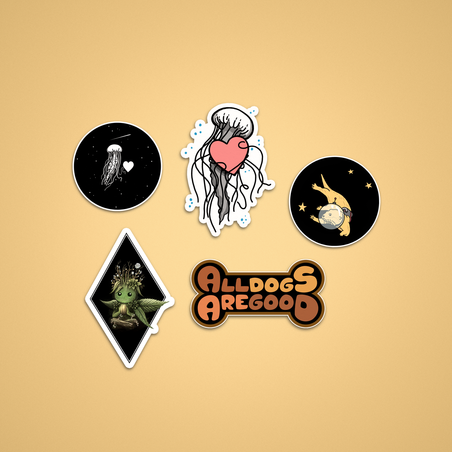 Courtney Peppernell Sticker Pack - Vinyl Stickers