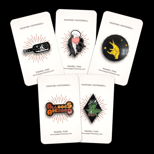 Courtney Peppernell Enamel Pin Collector's Pack - Enamel Pins