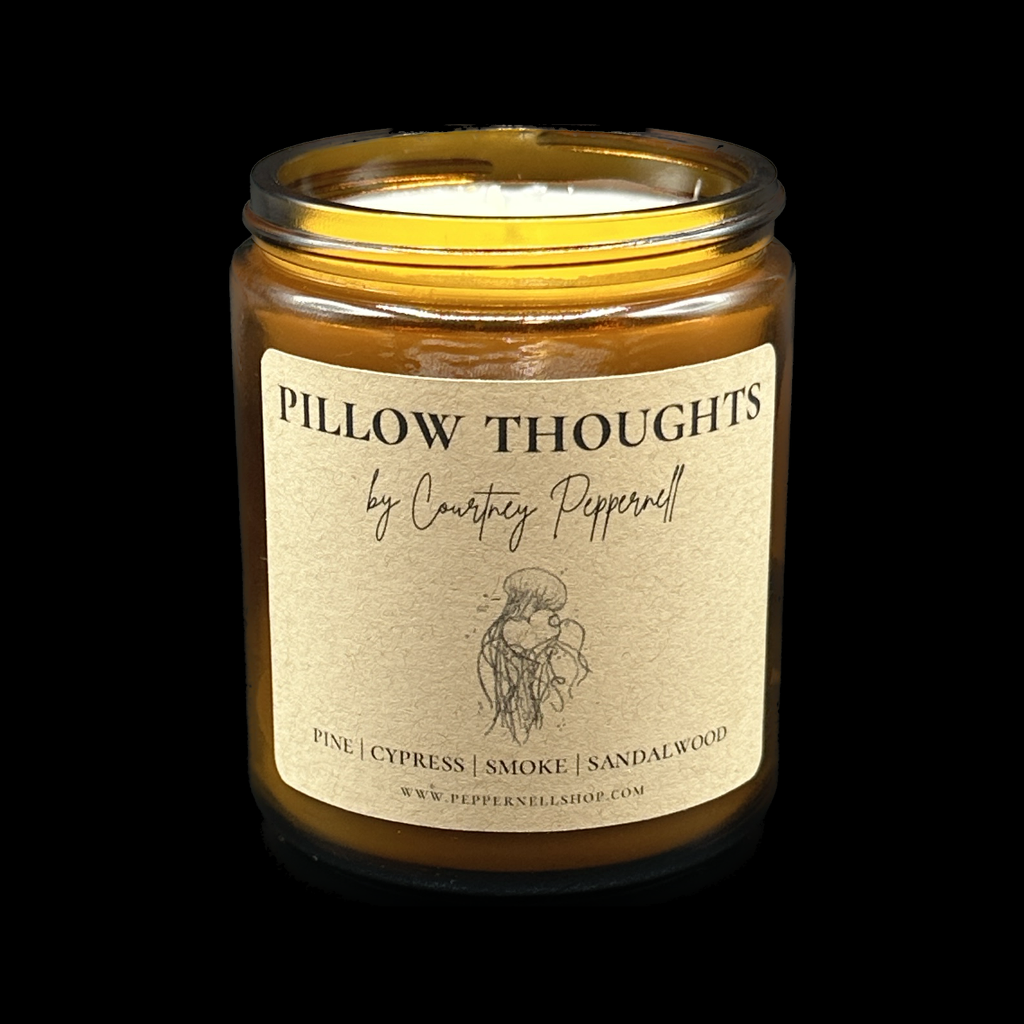 Pillow Thoughts - 100% Soy Wax Candle